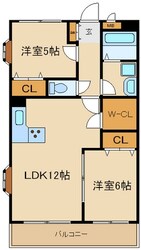 アンプルールフェールラシーヌの物件間取画像